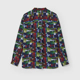 ￥バンドカラーシャツ「My world」Kaoru Iga