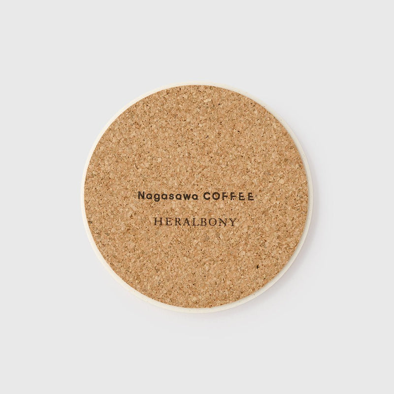 ￥［ Nagasawa COFFEE×HERALBONY ］コースター「ソフトクリーム」Yukihiro Kokubo