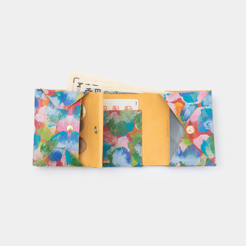 ヘラルボニー HERALBONY ショートジップウォレット 無題 （丸） 財布