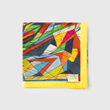 ￥【NEWoMan高輪ポップアップ先行販売】シルクスカーフ「おりがみ」Michiyo Yaegashi