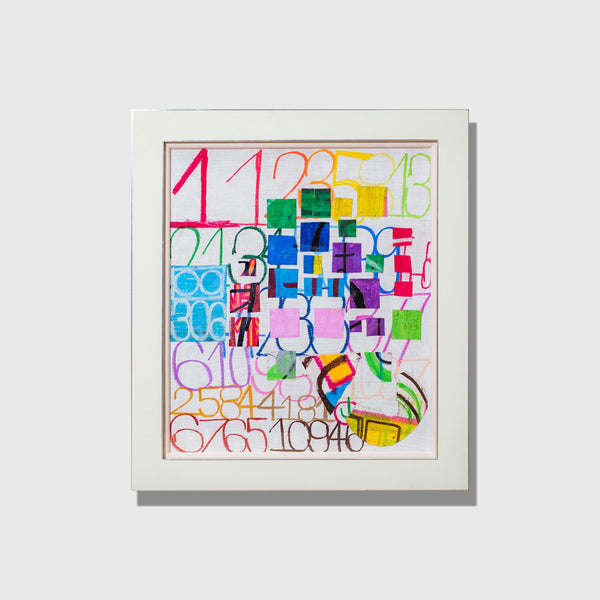 ヘラルボニー アートパネル 数字 SUJI heralbony 数字の虹」原画作品 – HERALBONY