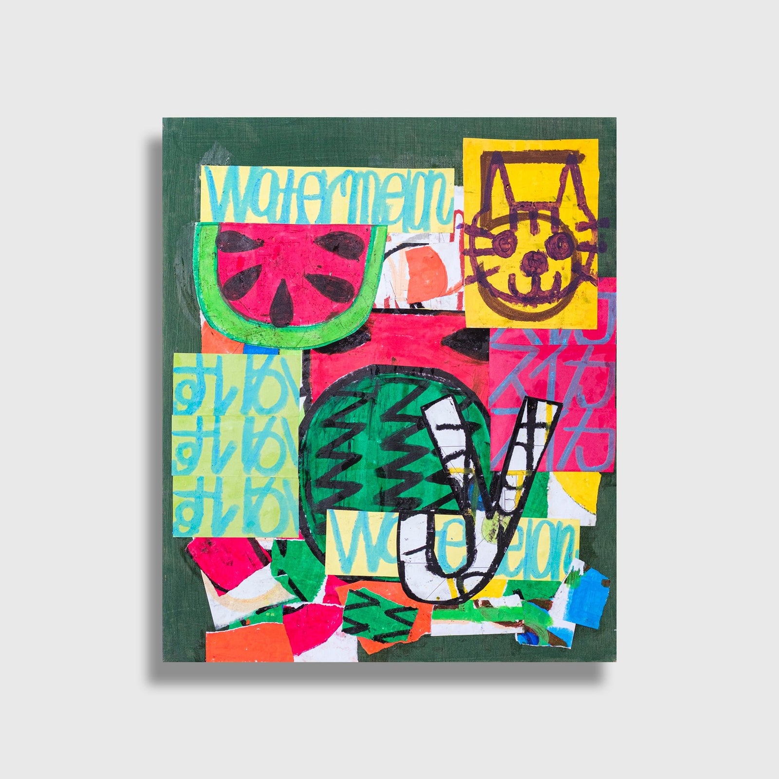 僕はスイカが食べれない」原画作品 – HERALBONY