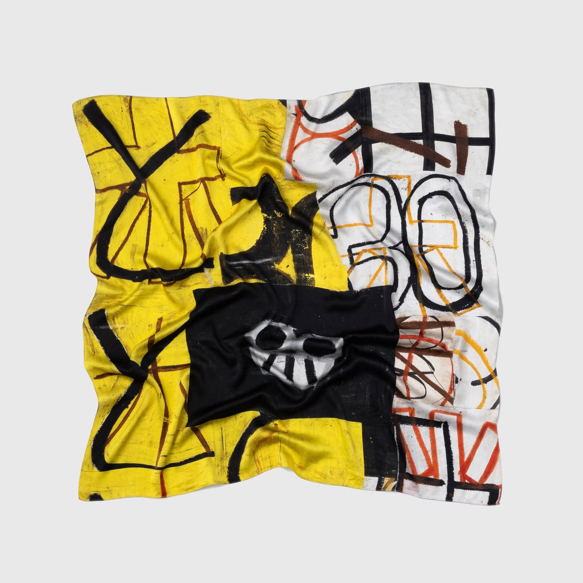 HERALBONY シルクスカーフ 黄色 Silk Satin Scarf | Paris Edition – HERALBONY