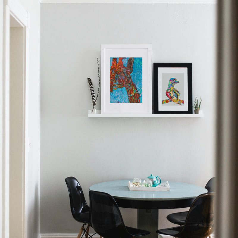 インテリアアート「The Chaotic bird」