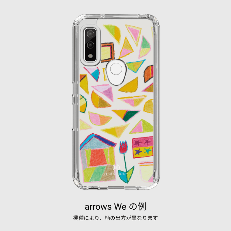 ￥【受注販売商品】スマホケース「おうち キャンビー コップ ちょうちょ」Shino Sasaki