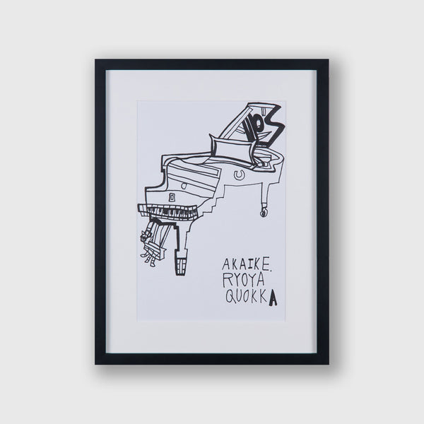 ￥「出番を待つピアノ」原画作品Ryoya Akaike
