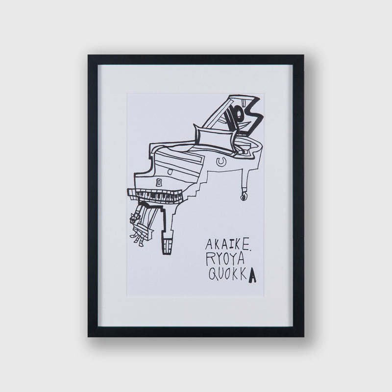 ￥「出番を待つピアノ」原画作品Ryoya Akaike