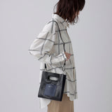 ￥Recycled Leather Bag（S）「maru-mm2024」marina