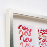 ￥「Red Brush Card 2607」「Red Brush Card 2608」原画作品marina
