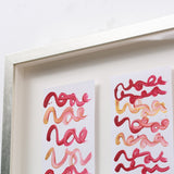￥「Red Brush Card 2607」「Red Brush Card 2608」原画作品marina
