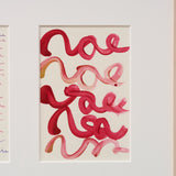 ￥「Red Brush Card 2609」「Colorful Pen 2610」原画作品marina