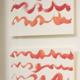 ￥「red brush2 - mm2025」「red brush3 - mm2025」原画作品marina