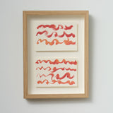 ￥「red brush2 - mm2025」「red brush3 - mm2025」原画作品marina