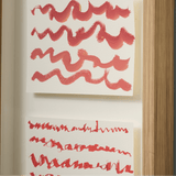 ￥「red calligraphy1 - mm2025」「red brush1 - mm2025」「red calligraphy2 - mm2025」原画作品marina