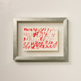 ￥「red calligraphy3 - mm2025」原画作品marina