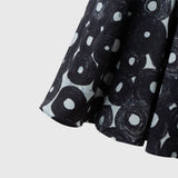 ￥サテンスカート「（無題）（丸）」【Sサイズのみ予約商品｜11月下旬お届け】Sanae Sasaki