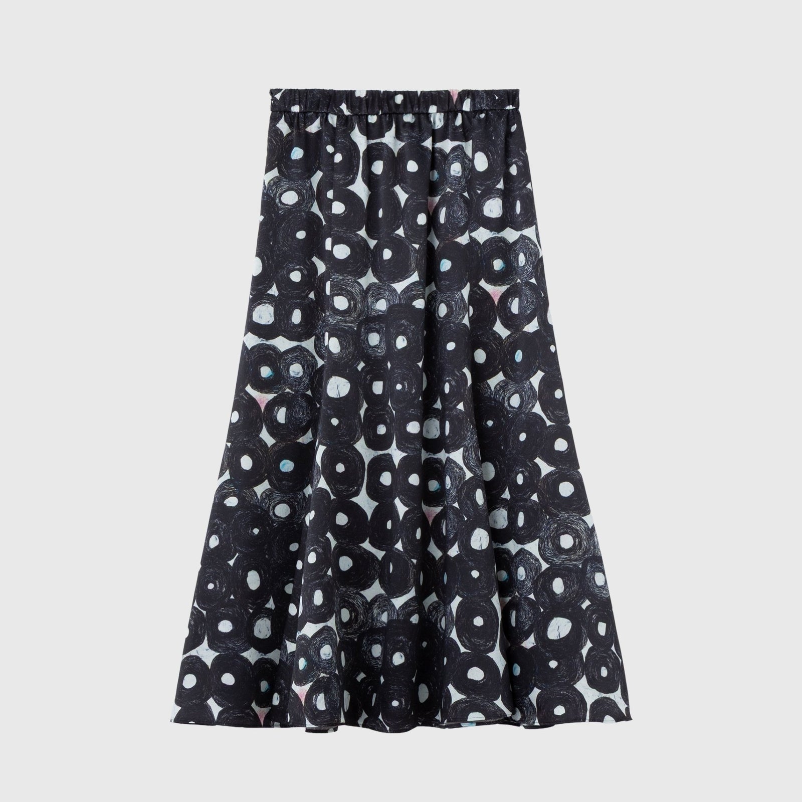 新作 HERALBONY サテンスカート「（無題）（丸）」 s11hl-0000-sk07-1-