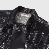 ￥Satin Bow Tie Blouse「楽譜 spiritoso」Koji Nishioka