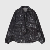 ￥Satin Bow Tie Blouse「楽譜 spiritoso」Koji Nishioka