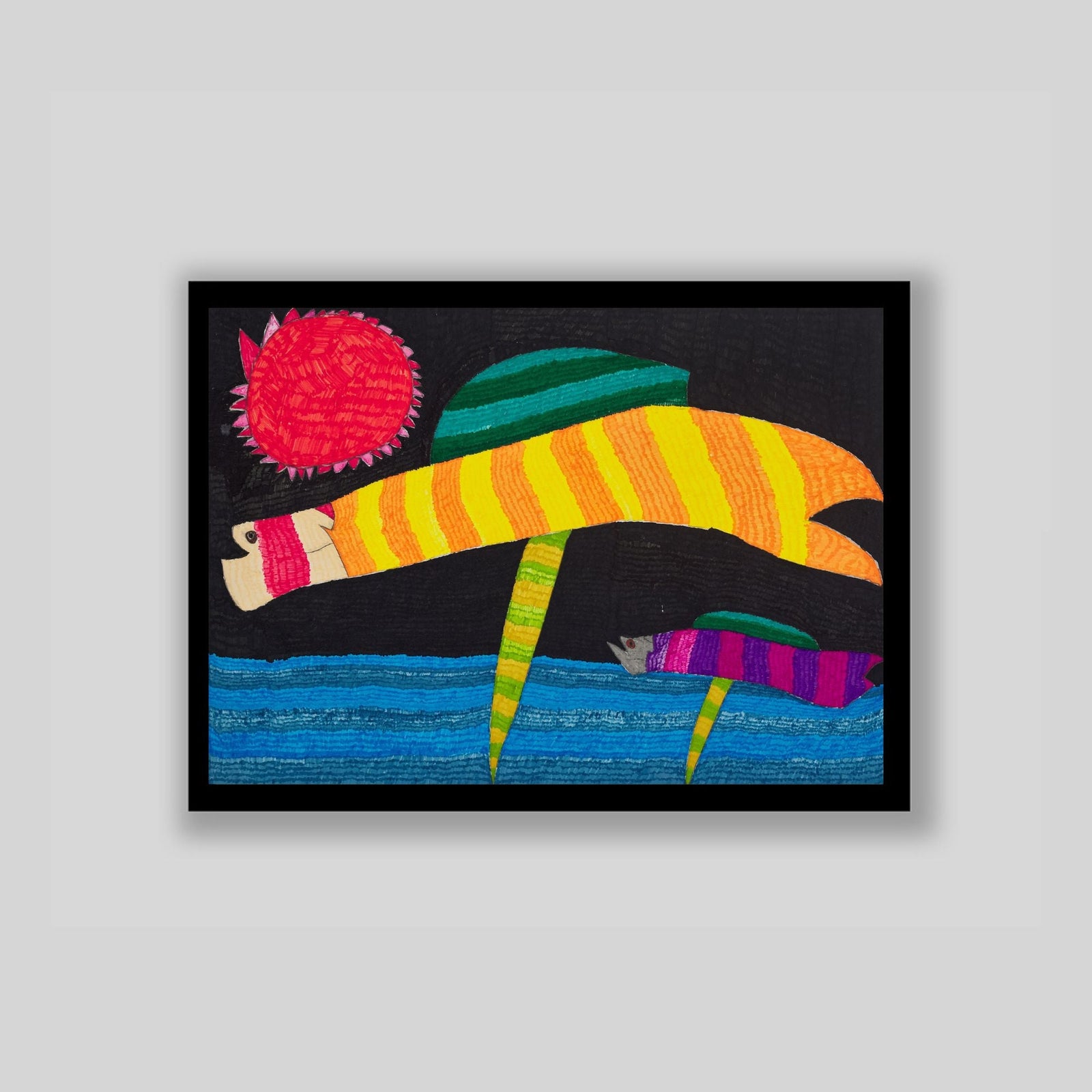 とぶさかな」原画作品 – HERALBONY