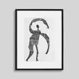 ￥「点と線」原画作品Satoshi Morita