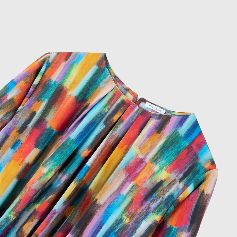 ￥クルーネックワンピース「Scratch Works Yay!Yay! 2023 AOZORA」Yukihito Okabe