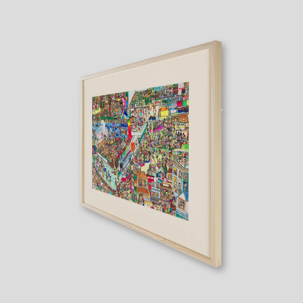 ￥「sdgsが達成された未来」原画作品Kanta Wajima