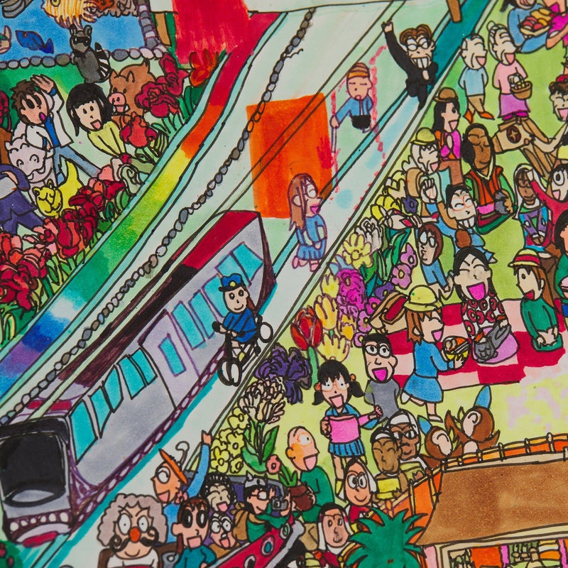 ￥「sdgsが達成された未来」原画作品Kanta Wajima