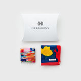 ￥ギフトセット サブバッグ（S）『ブダペストで朝食を』＆タオルハンカチ『恐竜時代』HERALBONY