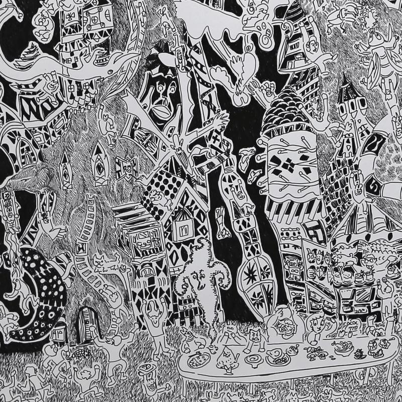 ￥「大きな木」原画作品Shu Toriyama