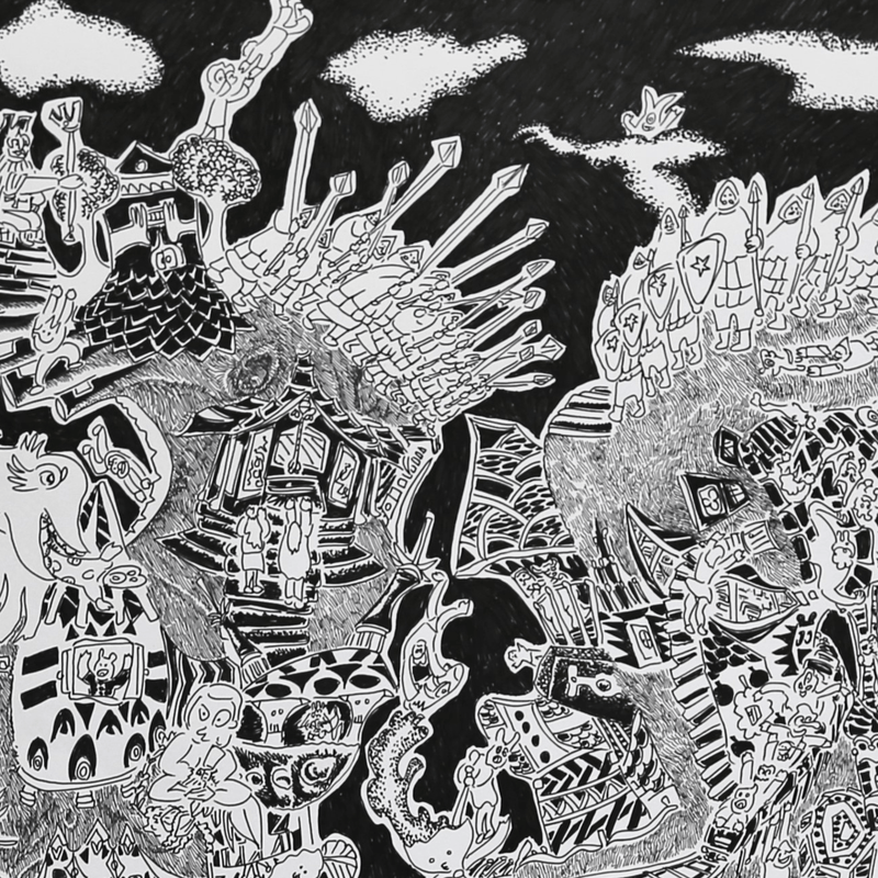 ￥「大きな木」原画作品Shu Toriyama
