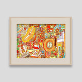 ￥「Space Time」原画作品Kanta Wajima
