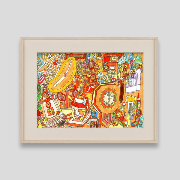 ￥「Space Time」原画作品Kanta Wajima