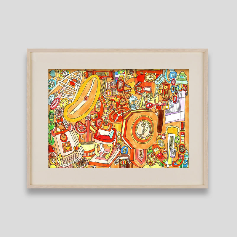 ￥「Space Time」原画作品Kanta Wajima
