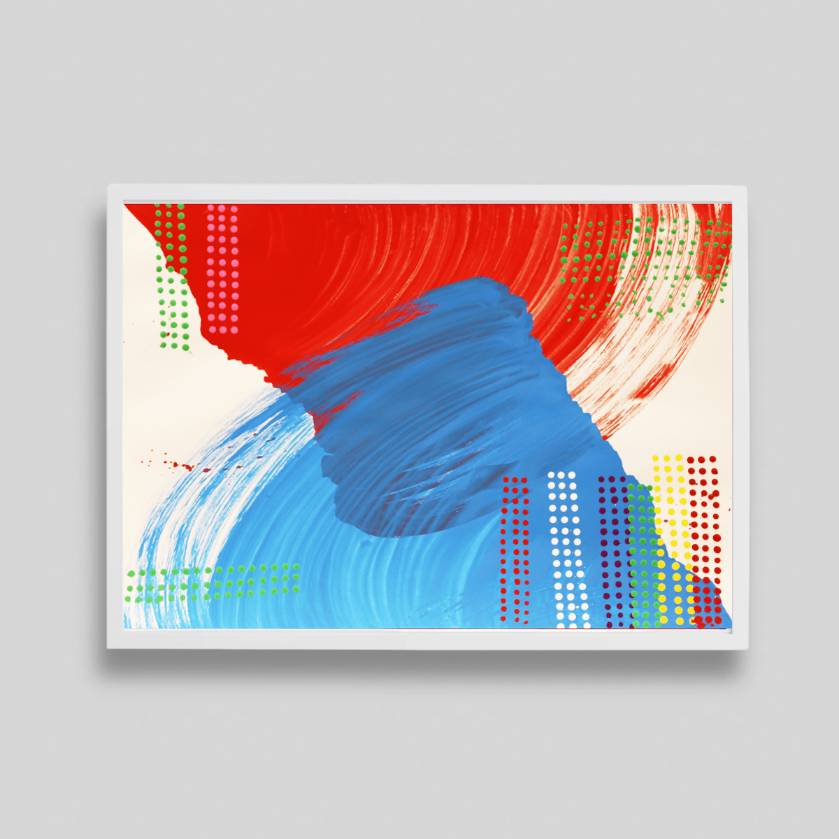 クリスタルブルー 魚のアート作品 62/150 Art – HERALBONY