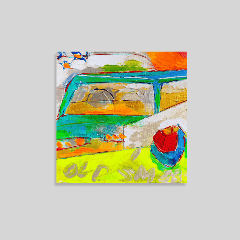 ￥「オールドカー」原画作品Taisuke Kinugasa