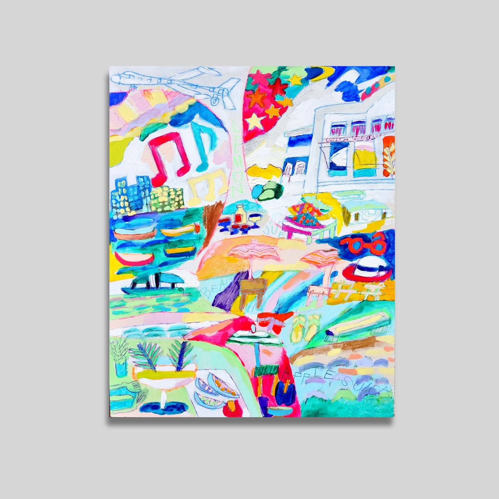 ビーチへ行こう」原画作品 – HERALBONY