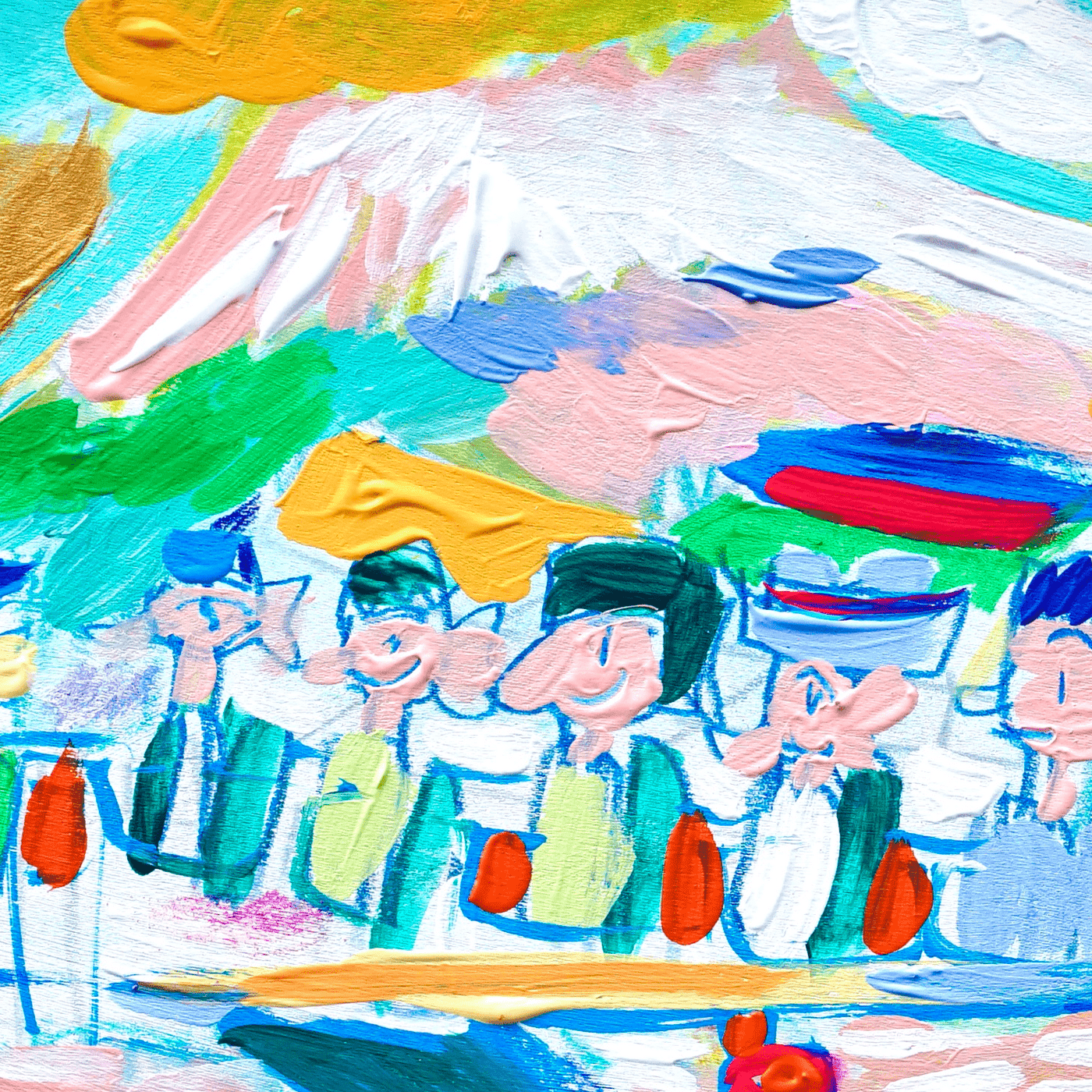 富士山とトンボ手描きアート 富士山と飛行機」原画作品 – HERALBONY