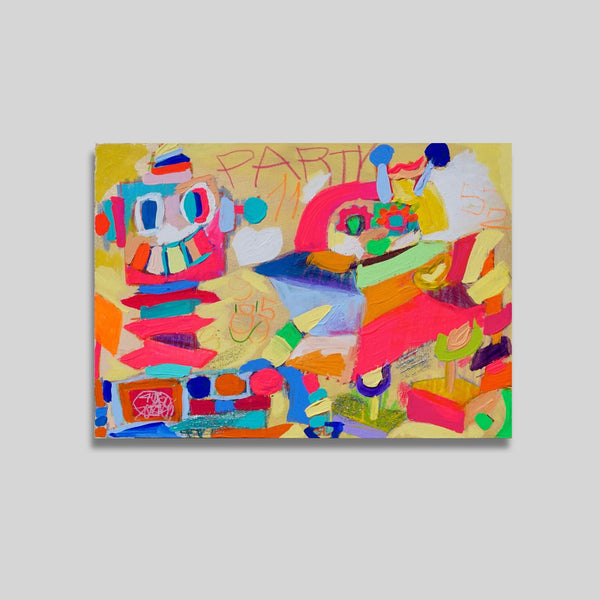 ロボットのparty」原画作品 – HERALBONY