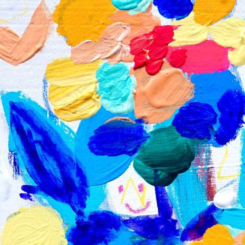 ￥「高原の花たち」原画作品Taisuke Kinugasa