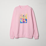 【予約商品｜3月中旬お届け】レギュラーフィットクループルオーバー「I LOVE YOU MOM」