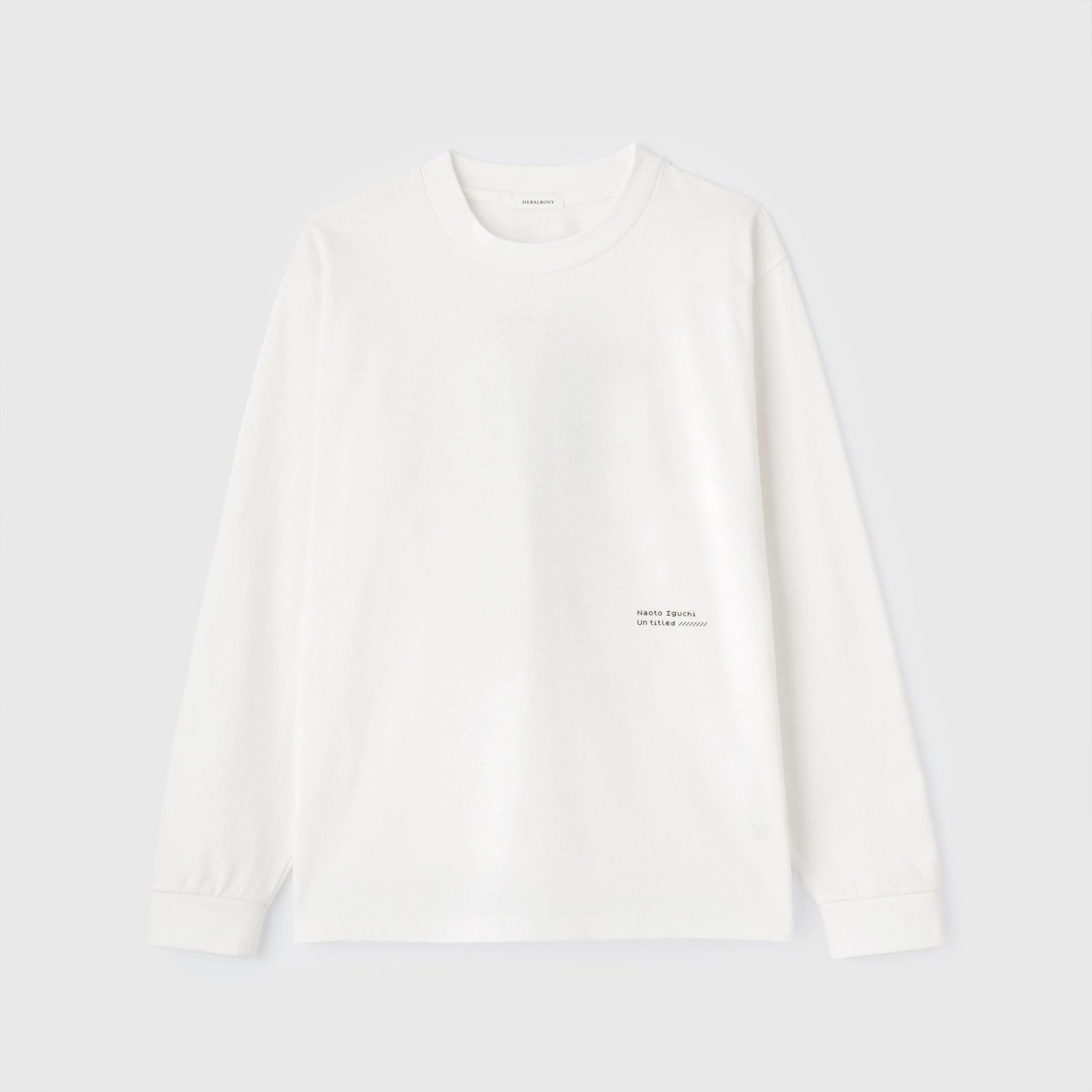 NAOTO TAGUCHI - いつもあなたと ショートスリーブTシャツ「無題」 (A) – HERALBONY