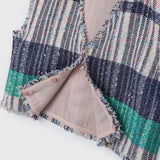 ￥ツイードジレ〈Textile Artwork by Yoshiko〉「無題」Yoshiko