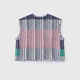 ￥ツイードジレ〈Textile Artwork by Yoshiko〉「無題」Yoshiko