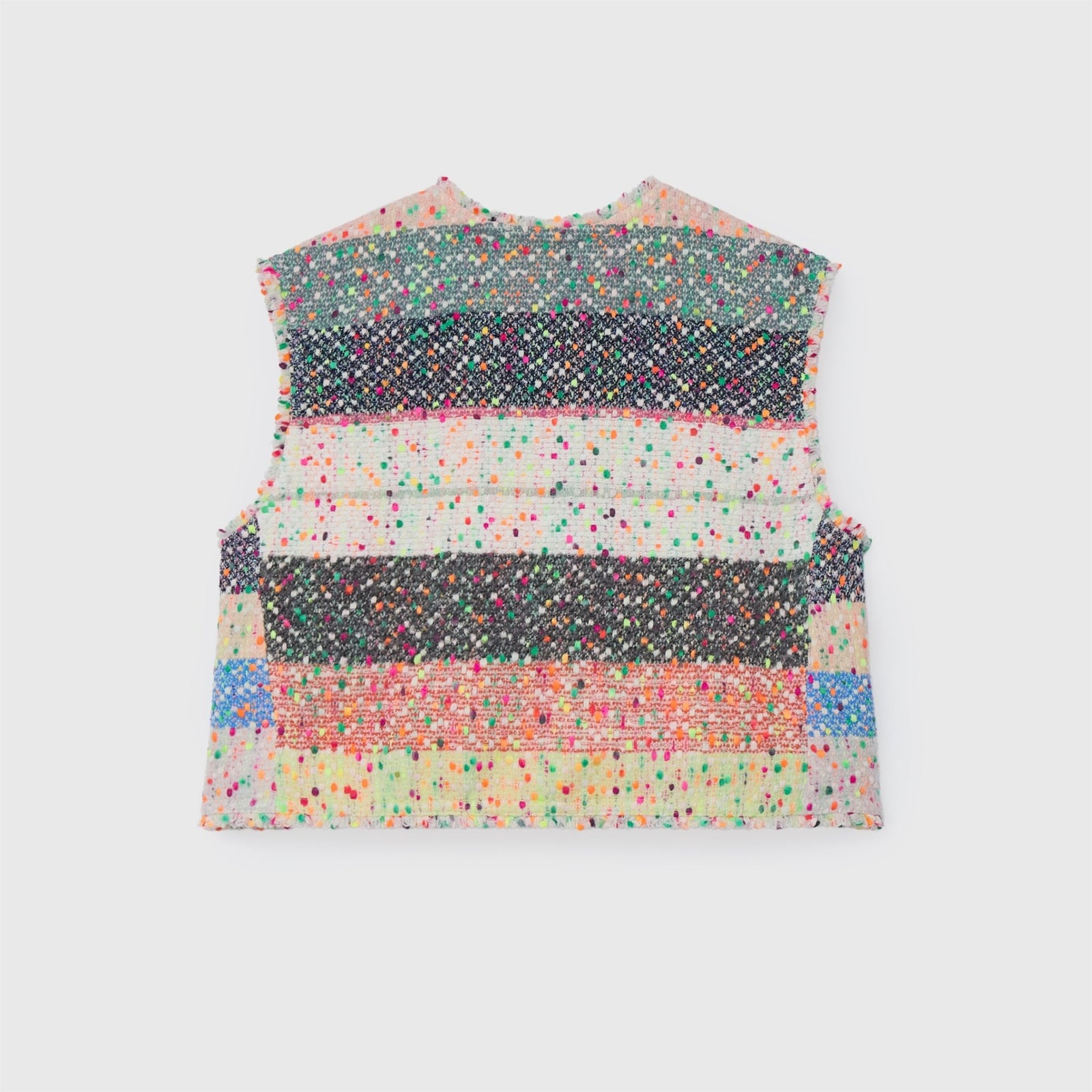 ツイードジレ〈Textile Artwork by Yoshiko〉「無題」 – HERALBONY