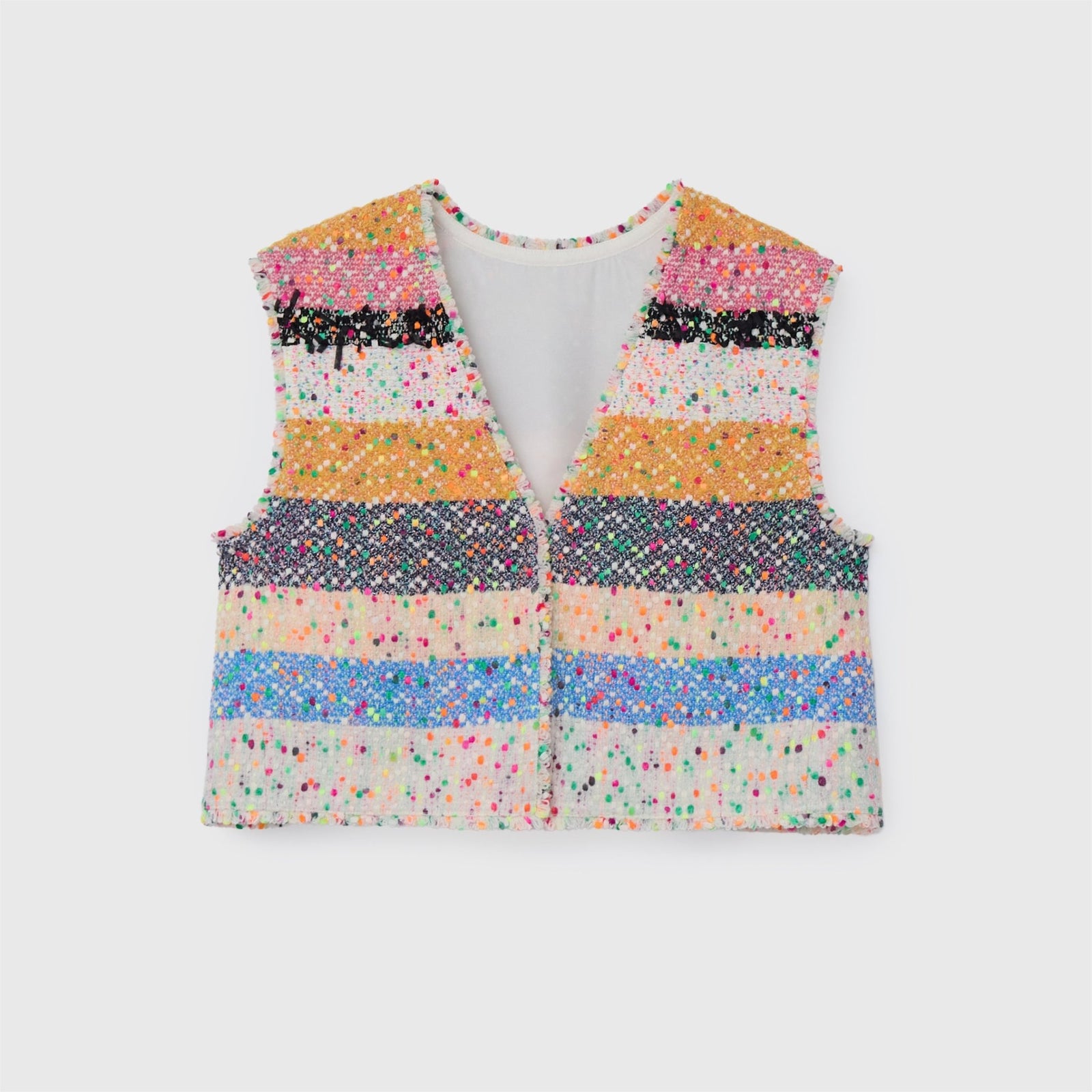 ツイードジレ〈Textile Artwork by Yoshiko〉「無題」 – HERALBONY