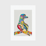 ￥インテリアアート「The Chaotic bird」Juri