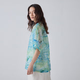 ￥シアーラッセルTシャツ「ノースウエスト航空」Shigetaka Wada