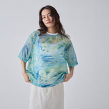 ￥シアーラッセルTシャツ「ノースウエスト航空」Shigetaka Wada