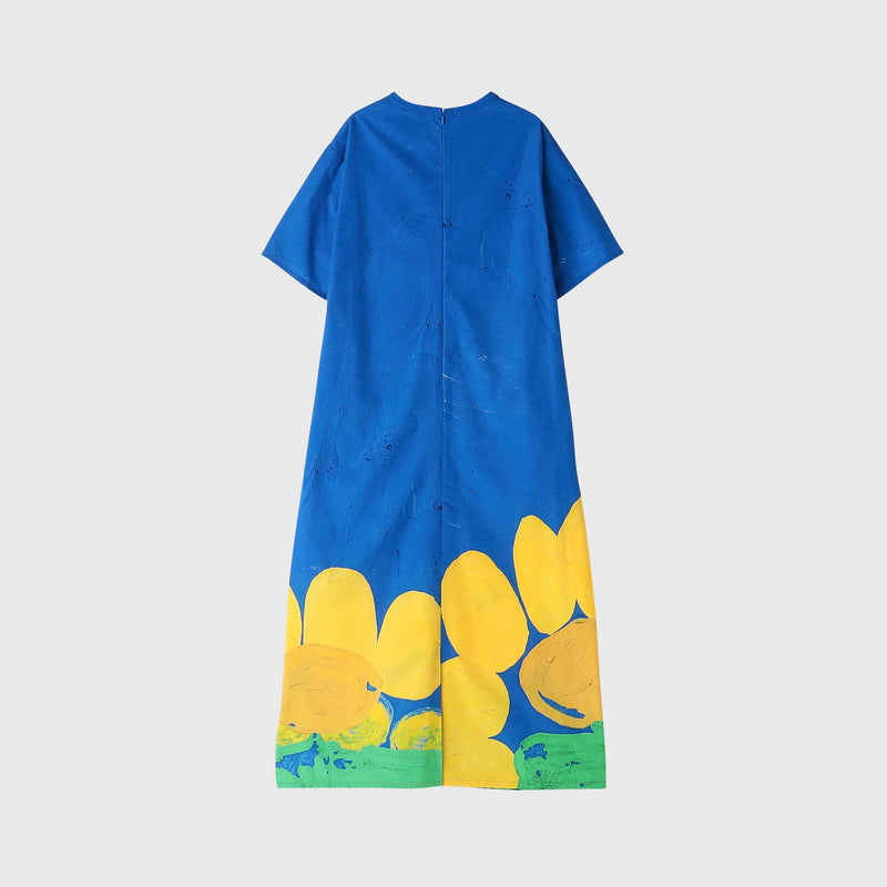 フラワーTシャツワンピース「ヒマワリ」| HERALBONY